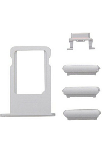 OEM Υποδοχή κάρτας SIM Ασημί iPhone 6s