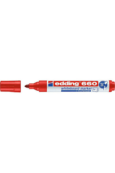 Edding 660 Μαρκαδόρος λευκού πίνακα 1.5mm Κόκκινο