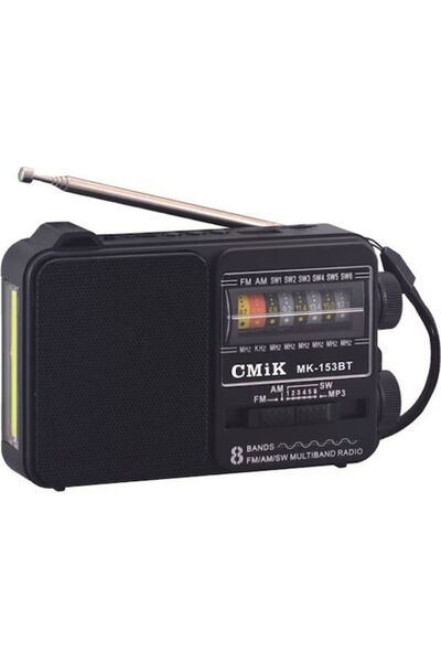 Cmik MK-153BT Μίνι Ραδιόφωνο Μπαταρίας με USB Μαύρο