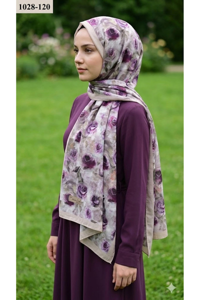 Genel Markalar Belinda Scarf Bambu Kraş Pamuk Şal (Açık Taş) 1028-120