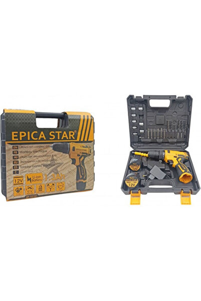 Epica Star EP-10187 Δραπανοκατσάβιδο Μπαταρίας 12V