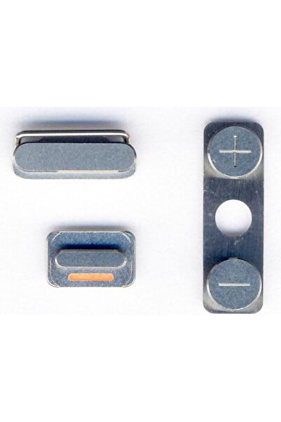 OEM Apple Iphone 4 - Σετ πλαϊνών κουμπιών 3 τεμαχίων (κουμπί έντασης + κουμπί...