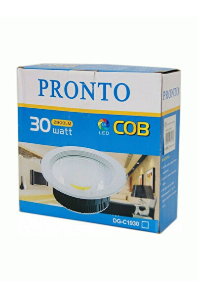 OEM Round Recessed LED Panel 30W with Cool White Light 6500K