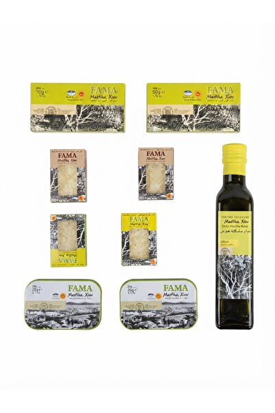 Chios Mastic Greek Xyos Syrup Enhances Flavor in Desserts, Ideal for Skin Car...