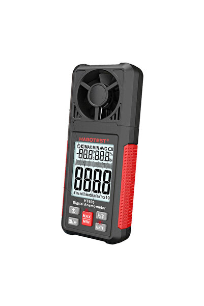 Habotest Anemometru digital pentru măsurarea vitezei vântului Ht605