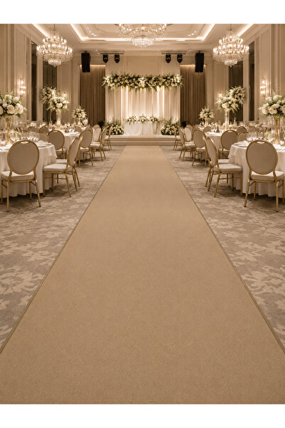 Covorexpert Χαλί Εκδηλώσεων Βελγίου FLAT BEIGE, Πλάτος 2μ, Πάχος 1χιλ, Μπεζ, ...