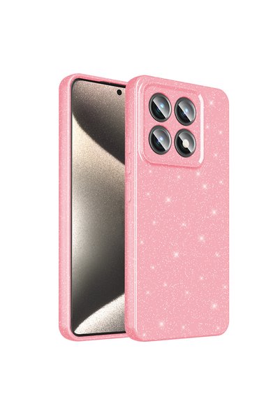 tekno grup Xiaomi 14t Case Camera Protected Glittery Silicone Ultimate Protec...