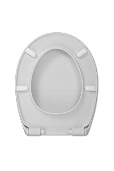Hamberger Capac WC, Hamberger, alb, 44.5x36.5cm, închidere lentă