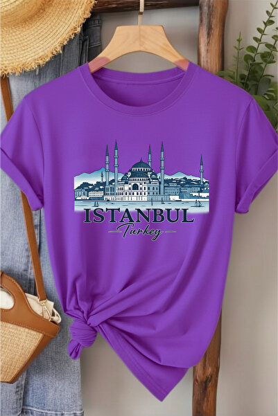 l'eivor Filterless Istanbul Printed Women's Cotton T-Shirt