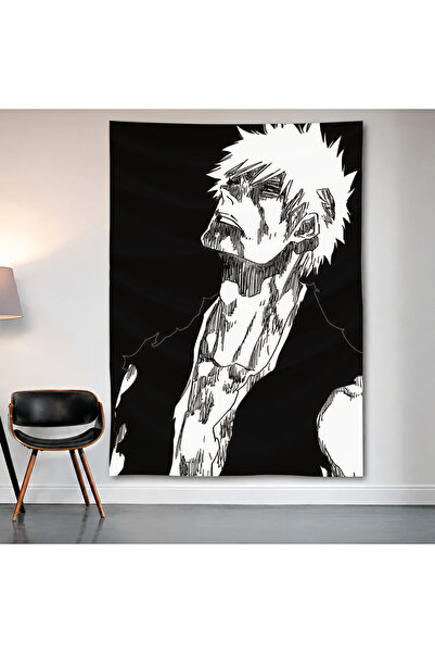 Geek Cultcha لوحة جدارية من قماش الساتان عالي الجودة بتصميم Bleach Kenpachi Z...