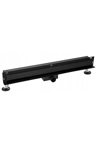 Granitan Rigola de Dus Liniara de Perete OLS -1000bk, 100 cm, Negru Mat, Otel...