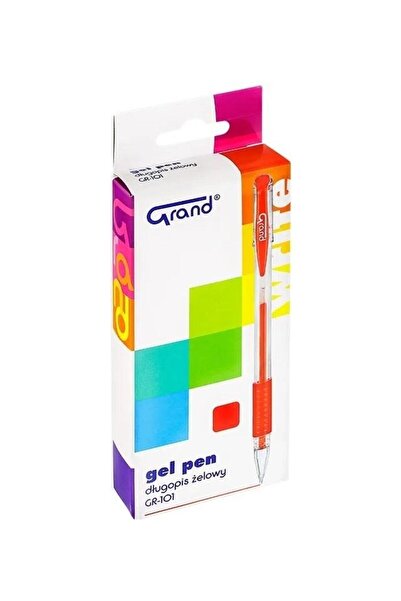 GRAND 12x Pix cu gel, Grand, Rosu