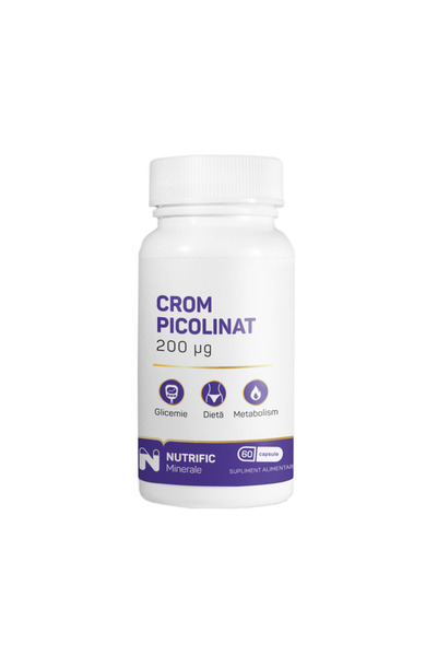 NUTRIFIC Crom Picolinat 200mcg 60cps