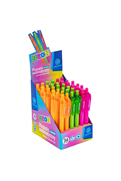 ASTRA papiernicze Pixuri mecanice Astra Diamond Neon 0,7mm set 36 buc multicolor