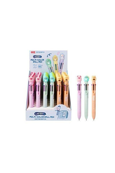 Squishy Pixuri cu bilă, 6 culori asortate – set 36 bucăți.