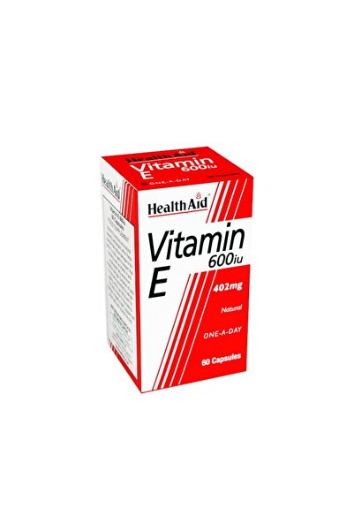 Healthaid HEALTH AID Βιταμίνη Ε 600 IU 60 κάψουλες