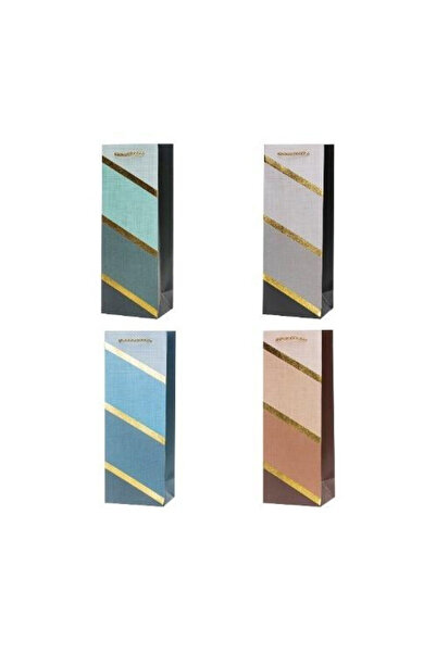 OEM Toreba cadou Rozette multicolor 12x36x9 cm mix modele