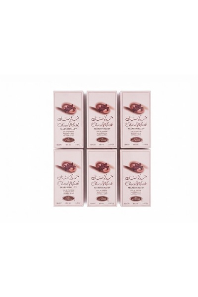 ALRAHEEB Choco Musk Perfume (Choco Musk) by Rahab 50 ml 6 Pieces