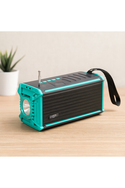 magicool Güneş Enerjili Bluetooth FM Radyo USB/TF MP3 Çalar Fenerli