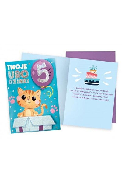 KUKARTKA Agendă de aniversare 5 ani - Dream Cards Plus DKP-040