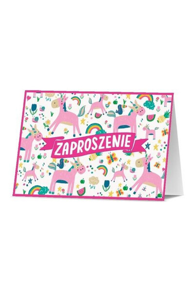 Pan Dragon Invitatii pentru zi de nastere Pan Dragon, cu plicuri, 118x162 mm,...