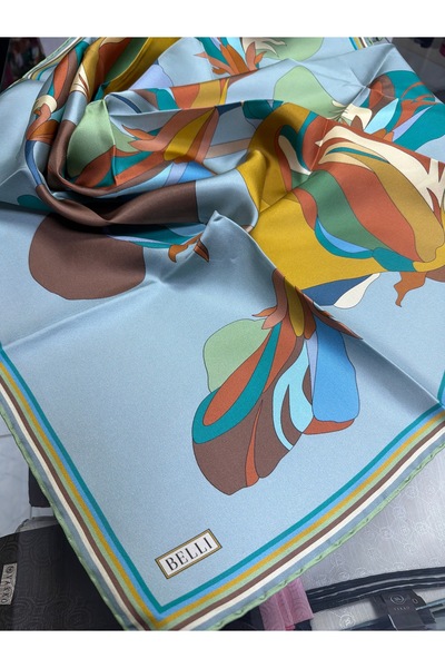 Belli Twi̇ll Silk Scarf 4303D