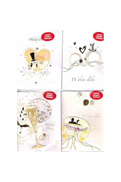 Avanti Felicitare de nunta MIX, 3D cu muzica si lumina, A5, Multicolor