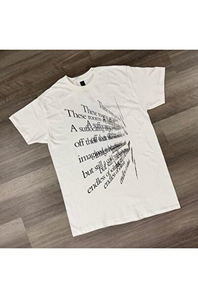 Grafftee Clothing Abstract Typography Printed Unisex Oversize T-Shirt