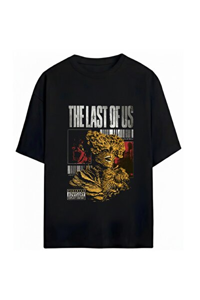 SVART WEAR تي شيرت The Last Of Us مطبوع للجنسين مقاس كبير 100% مكون من قطن قطع