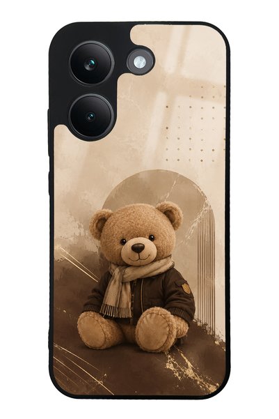 Spoyi Xiaomi Poco X8 Pro Cozy Teddy Design Glossy Phone Case