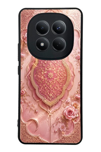 Spoyi Xiaomi Redmi Note 15 Pro 4g Blush Crescent Palace Design Glossy Phone Case