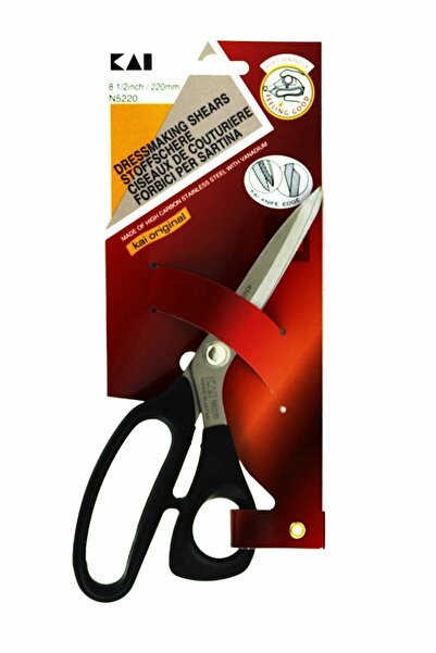 hodbehod Kai 5220-Ke Special Mouth Fabric Cutting Scissors 22 cm