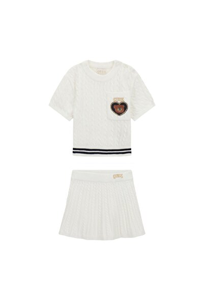 Guess Set pentru fete K6RG08Z37L1 Alb