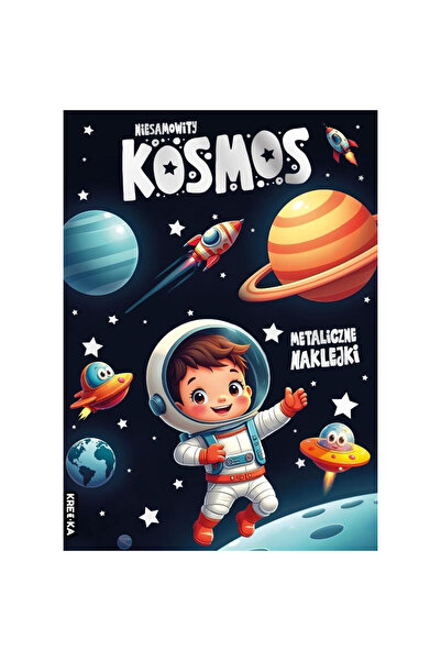 Kredka Carte de colorat / caiet de activitati Niesamowity kosmos, cu stickere...