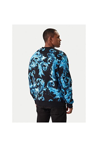 VERSACE JEANS COUTURE Ανδρική Μπλούζα 80GAI3R0 FS196 Μπλε