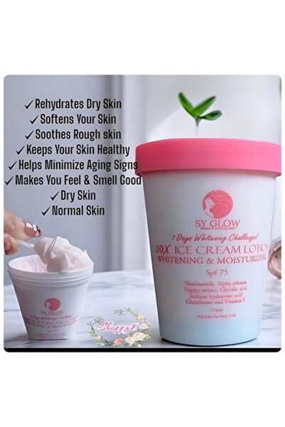 Sy Glow 10X ICE CREAM LOTION SPF75, 250ml