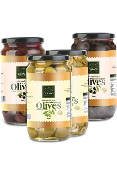 CORAZO Olives Sliced Green 900g