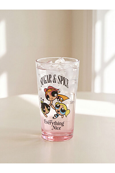 LC Waikiki Powerpuff Girls Printed Glass Cup 550 ml from Uzg Store for Style ...