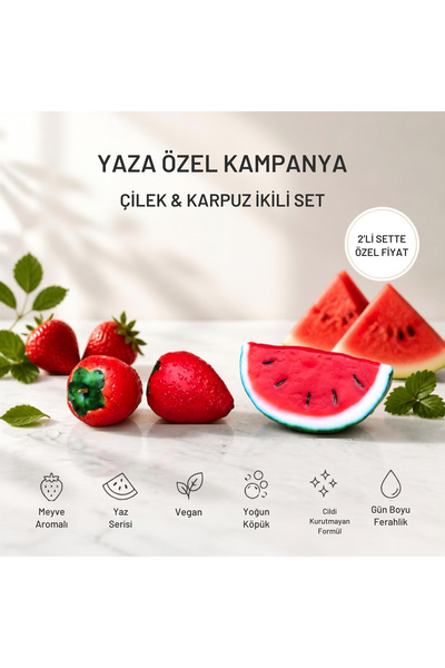 Botanical Lather Çilek & Karpuz Bir Arada