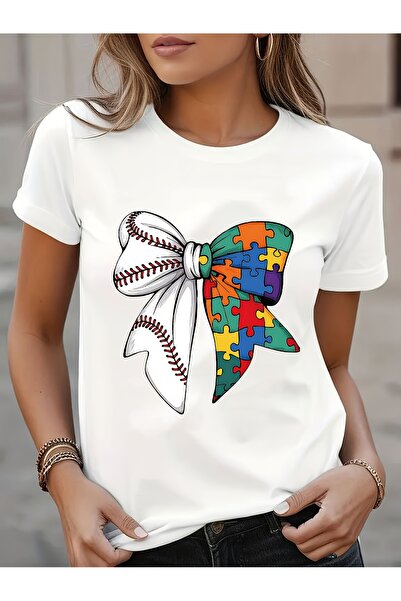 212Wear Women's Semi-Sheer Mom Print T-Shirt - Round Neck Short Sleeve Blouse...