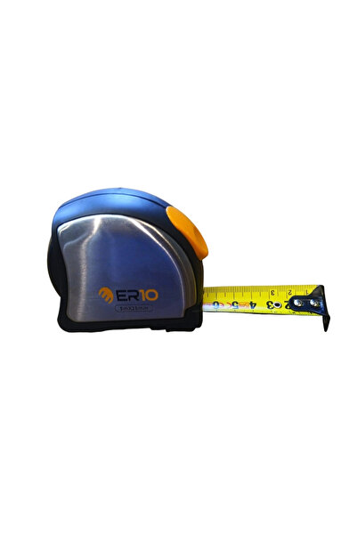 ER10 İnox Paslanmaz Çelik Manyetik Şerit Metre 8m x 25mm S92-8025