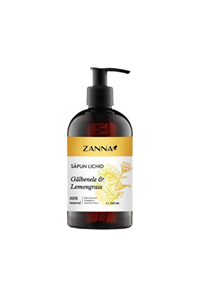 ZANNA Sapun Lichid cu Galbenele si Lemongrass Zanna, 330 ml