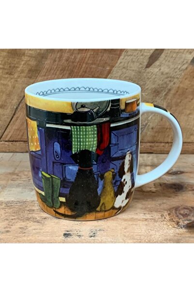 Alex Clark Cana/mug Psy w kuchni, ilustrata, compatibila cu microunde si masi...