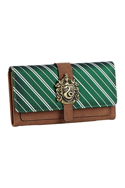 Harry Potter Portofel Slytherin, 10x2,5x19cm, Verde