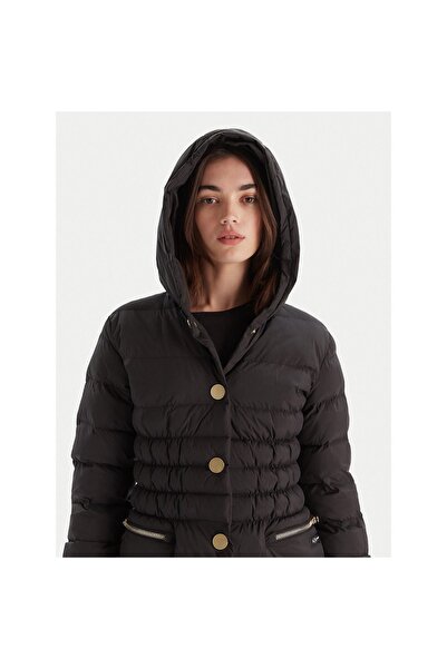 Armani Exchange Geacă de iarnă pentru femei XW000652 AF15984 Negru