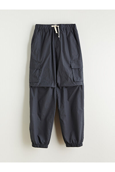 LC Waikiki Pantaloni cargo jogger pentru băieți cu talie elastică