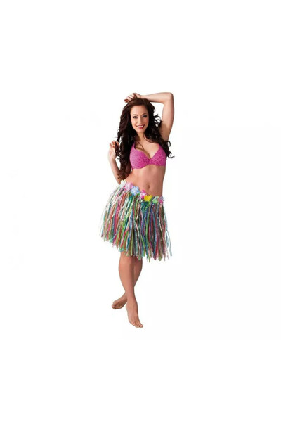 Godan Fusta hawaiana, lungime 45 cm, multicolor