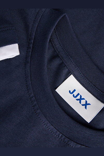 Jack & Jones Tricou crop cu guler rotund și croială lejeră pentru femei - Andrea