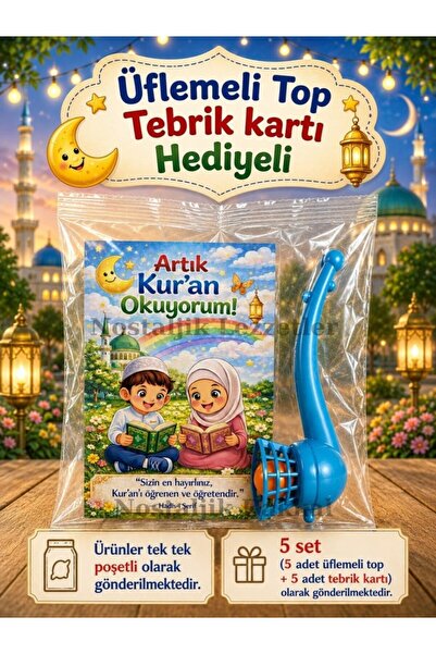Nostaljik Lezzetler 5 Set Kur'an Okuyorum Hediyesi Kur'an Kursu-Hatim Töreni ...