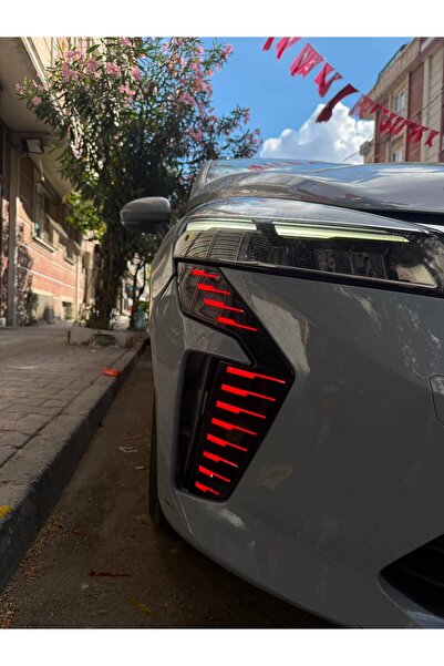 ARKT STİCKER Ön Gündüz Ledi Sticker Set Kırmızı